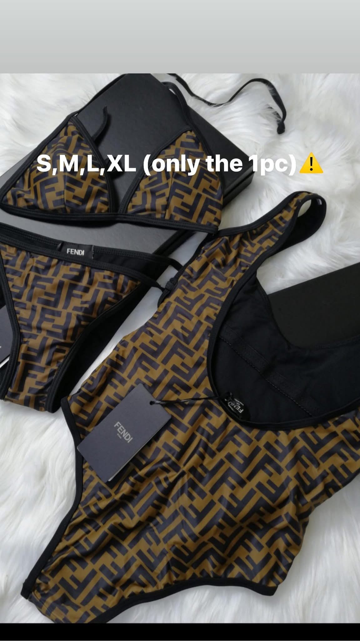 One Piece Fendi Swimsuit